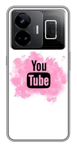 Чехол с принтом "Ютуб в дыму" для Realme GT3