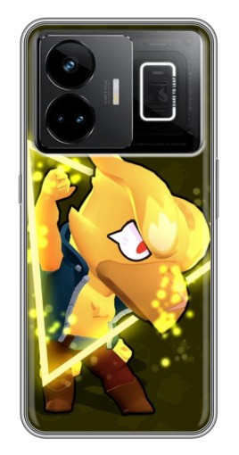 Чехол с картинкой "Золотой Ворон" для Realme GT3