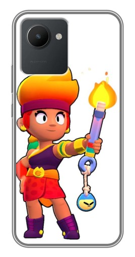 Чехол с принтом "Amber Бравл старс" для Realme C30