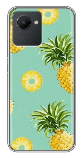 Чехол с картинкой "Ананасик" для Realme C30