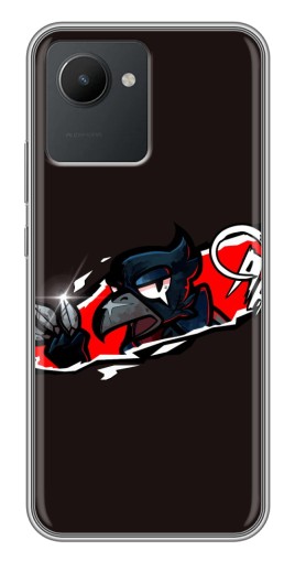 Чехол с принтом "Ассасин Ворон" для Realme C30