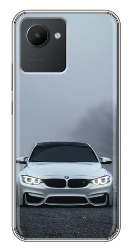 Чехол с принтом "БМВ в тумане" для Realme C30