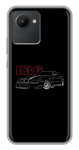 Силиконовый чехол с изображением "BMW E36" для Realme C30