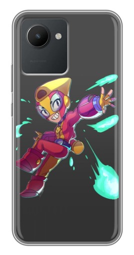 Чехол с печатью "Боец MAX" для Realme C30