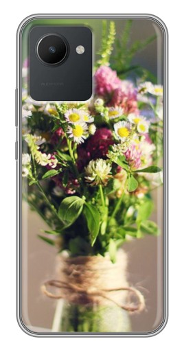 Чехол с принтом "Букет полевых цветов" для Realme C30
