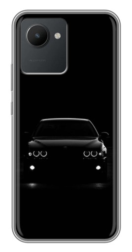 Чехол с картинкой "Черный бумер" для Realme C30
