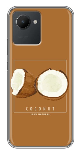 Чехол с принтом "Coconut" для Realme C30