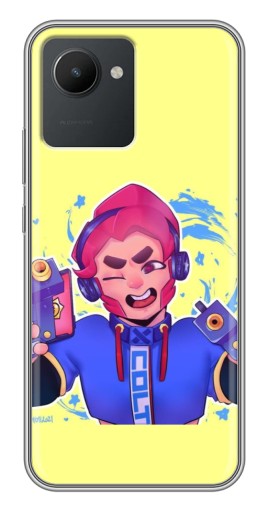 Чехол с печатью "Colt Anime" для Realme C30