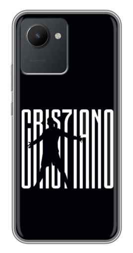 Силиконовый чехол с изображением "Cristiano" для Realme C30