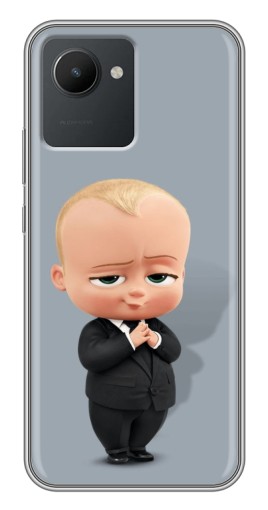 Чехол с картинкой "Деловой ребенок" для Realme C30
