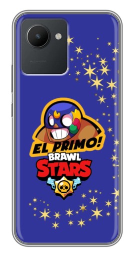Чехол с печатью "El Primo в маске" для Realme C30
