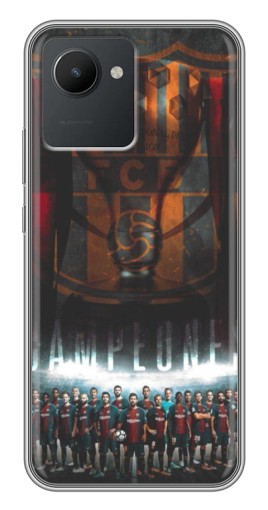 Чехол с картинкой "FCB Campeones" для Realme C30