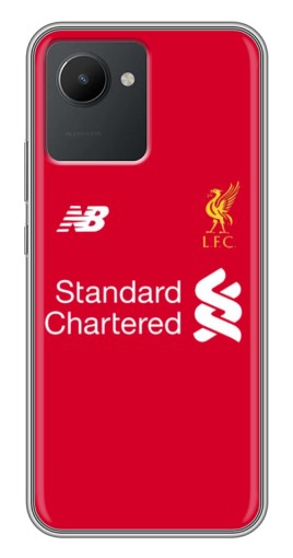 Чехол с печатью "Форма Liverpool" для Realme C30