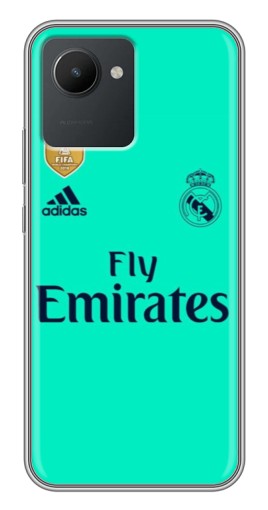 Чехол с печатью "Форма Реала" для Realme C30
