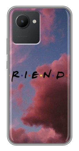 Чехол с печатью "Friends" для Realme C30