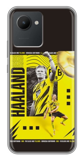 Чехол с принтом "Golden Haaland" для Realme C30