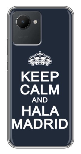 Силиконовый чехол с изображением "Hala Madrid" для Realme C30