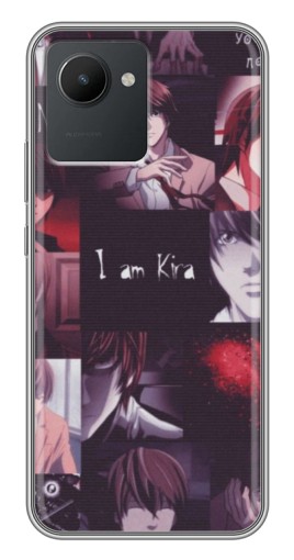 Силиконовый чехол с изображением "I am Kira" для Realme C30