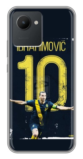 Силиконовый чехол с изображением "Ибрагимович 10" для Realme C30