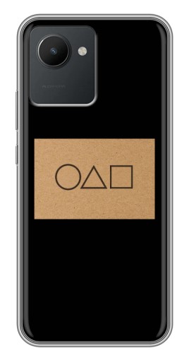 Силиконовый чехол с изображением "Карточка Кальмара" для Realme C30