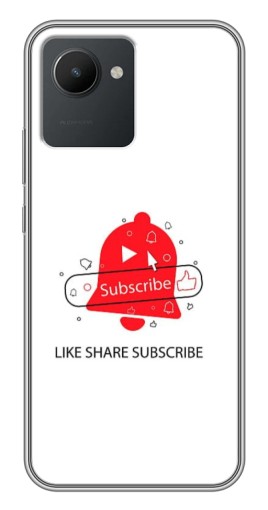 Чехол с картинкой "Колокольчик" для Realme C30