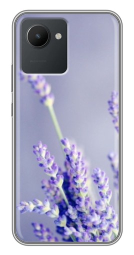 Силиконовый чехол с изображением "Лаванда вблизи" для Realme C30