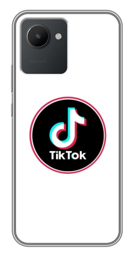 Чехол с принтом "Лого Тик Ток" для Realme C30