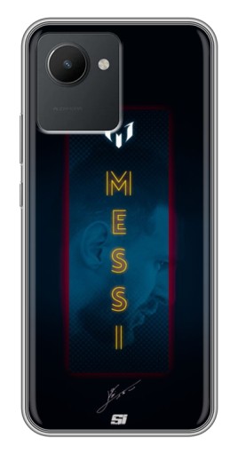 Чехол с картинкой "Логотип Месси" для Realme C30