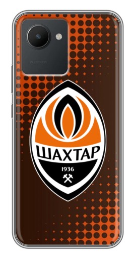 Чехол с картинкой "Логотип Шахтер Донецк" для Realme C30