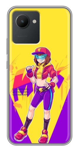 Чехол с принтом "Макс Бравл Старс" для Realme C30