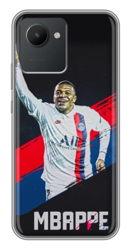 Чехол с картинкой "Mbappe в ПСЖ" для Realme C30