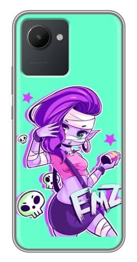 Чехол с картинкой "Милая Emz" для Realme C30