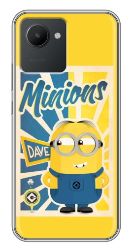 Чехол с картинкой "Minions" для Realme C30