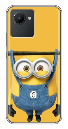 Чехол с принтом "Миньон повис" для Realme C30