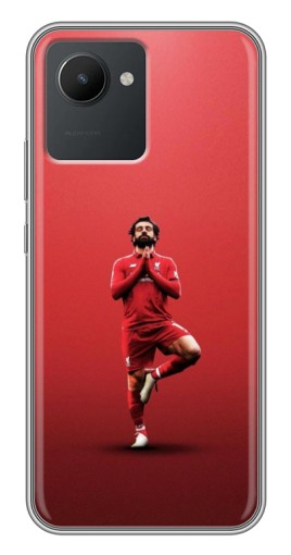 Силиконовый чехол с изображением "Мо Салах" для Realme C30