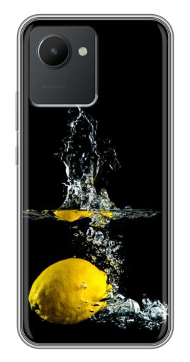 Чехол с принтом "Мокрый Лимон" для Realme C30