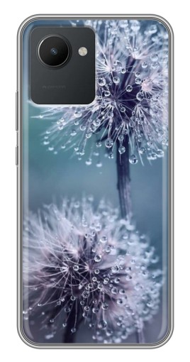 Чехол с печатью "Одуванчик с капельками" для Realme C30