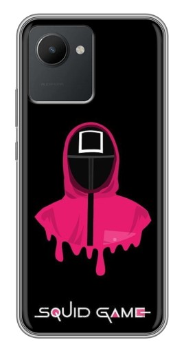 Силиконовый чехол с изображением "Охранник с Квадратом" для Realme C30