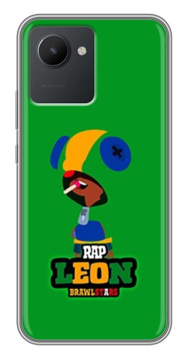 Чехол с принтом "RAP Leon" для Realme C30
