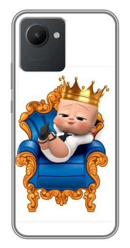Чехол с печатью "Ребенок Король" для Realme C30