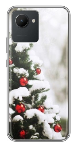 Чехол с принтом "Рождественская елка" для Realme C30