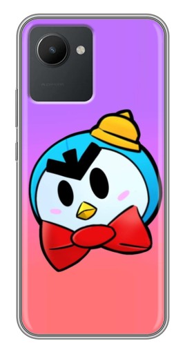 Силиконовый чехол с изображением "С бабочкой" для Realme C30