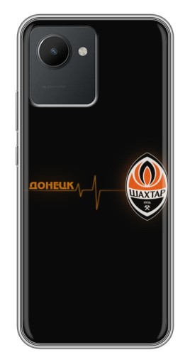 Чехол с принтом "Шахтер в сердце" для Realme C30