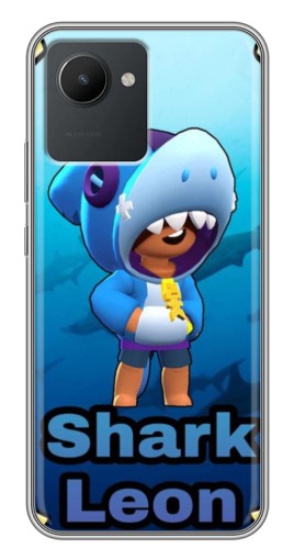 Чехол с принтом "Shark Leon" для Realme C30