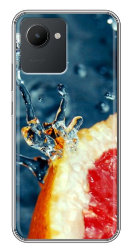 Чехол с принтом "Сочный грейпфрут" для Realme C30