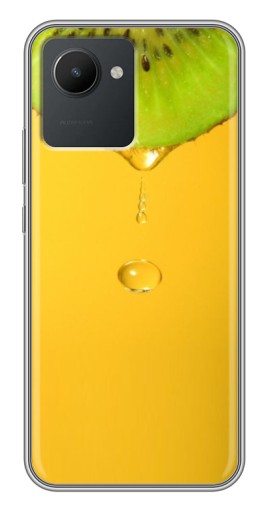 Чехол с картинкой "Сочный Kiwi" для Realme C30