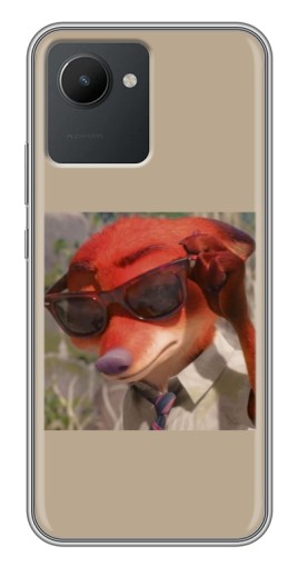 Чехол с картинкой "Стильный Ник" для Realme C30