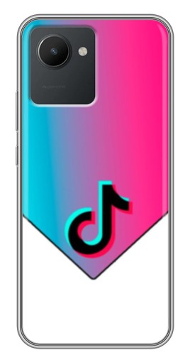 Чехол с принтом "Tiktok Logo" для Realme C30