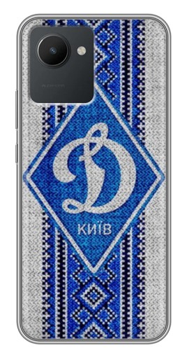 Силиконовый чехол с изображением "Вышиванка Динамо" для Realme C30