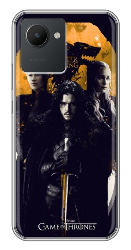 Чехол с печатью "Winter Coming" для Realme C30